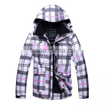 oem new design many colors nylon warm polyester man ski jacket