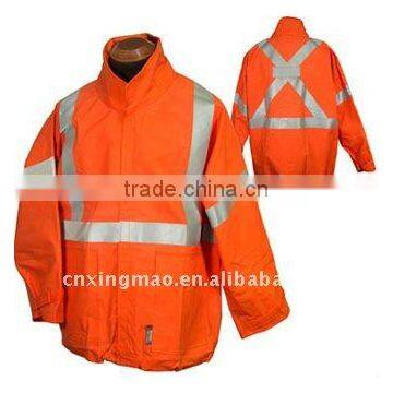 PVC/Polyester Rain Jacket/Pant/Hood