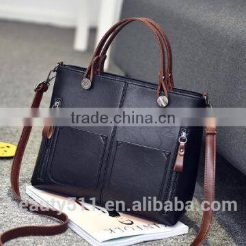 2017 Fashion Designer Pu Leather Material Women Handbag Wholesale HB71