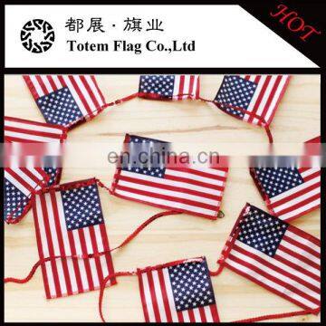 Bunting String Flag Of America