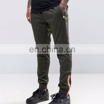Wholesale Men Sweatpants With Zips Side Pockets Custom Skinny Fit Joggers photo-2