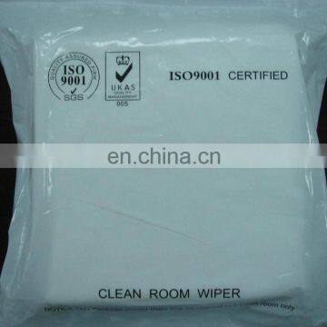 Good Quality Absorbing Cleaning Cloth White Microfiber Cleanroom Wiper