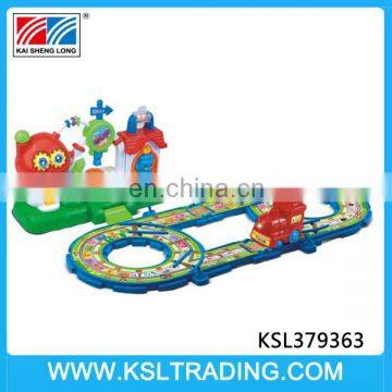 Novel design children play car track toy game for good sale