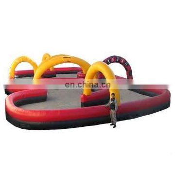 Hot Inflatable go kart track