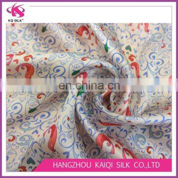 High Quality Satin Crepe Paisley Printed Silk Fabric Silk Satin Fabric Georgette for Woman Clothing