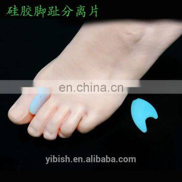 Silicone Gel Toe Separator Feet Care Braces Supports Tools Bunion Guard Hallux Valgus Foot Massager Pain Relief #JZWF001 photo-2