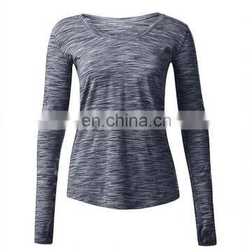Wholesale Comfortable Dry Fit Long Sleeve Shirt for Women