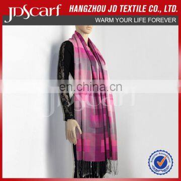 New arrival design fashion checked hijab long scarf new fashion hijab scarf (JDPS-002 col.A01)