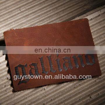 Wholesale Custom Denim Jeans Private Leather Label Patch for Clothing photo-3