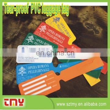 Hard Plastic Pvc Luggage Tag Wholesale,Personalized Custom Vinyl Plastic Pvc Luggage Tag photo-4