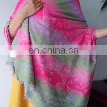 2015 new cashew viscose jacquard pashmina shawl 200*70cm