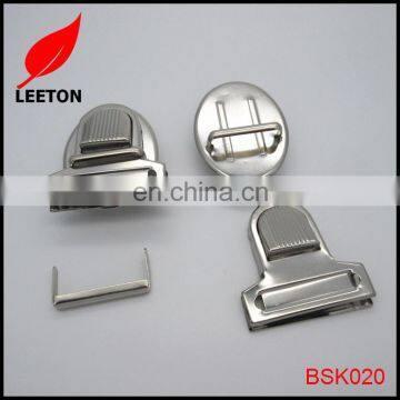 Factory supply metal bag clasp for briefcases