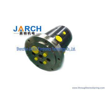 Flange Mounting Aluminum Pneumatic Rotary Union For Paper Machinery , Long Life Time Pipe Fittings Joint photo-2