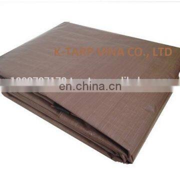 170 GSM Brown Waterproof Tarpaulin Ground Sheet Covers For Camping, Fishing, Gardening & Pets