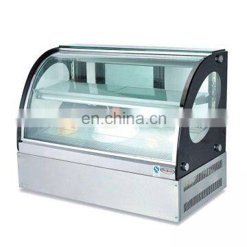 110L 2 layer Cake Display Showcase For Supermarket Display Chiller Showcase IS-CT-900