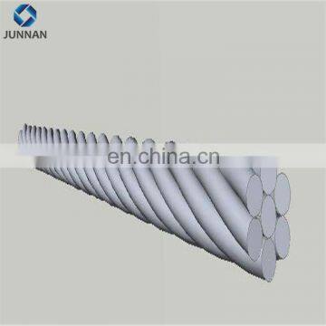 Low Relaxation 1*7 1*19 Wire Galvanized PC Strand