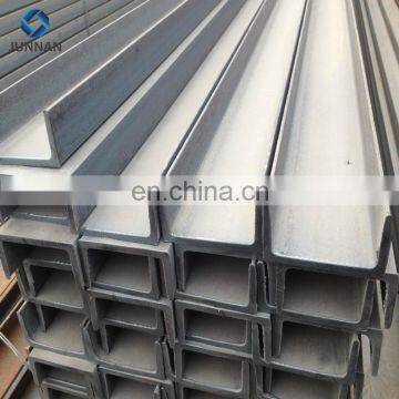 Alibaba Supplier Construct Materials Q235 Q345 U Section Steel U Beam Channel