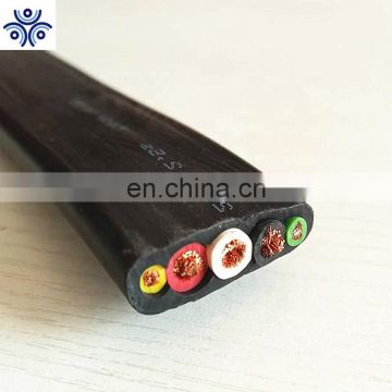 The high quality YT/YTB/YTF rubber insulated and rubber sheathed Elevator Used Flexible Flat Cable