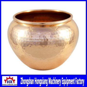 Hammered Solid Copper Small Vase Making Spinning Machines Equipment