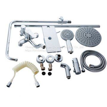 Chrome Shower Nozzle 304stainlee Steel Shower Water Mixer photo-3