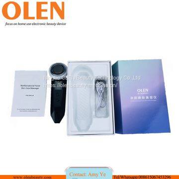 OlenSkin Care Beauty Eye Wrinkle Removal Ion Hot and Cold LED Facial Care Device Battery Operated Eye Massager