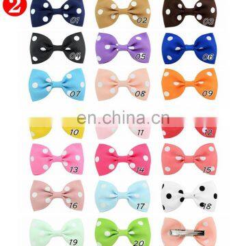 Girl Hairband Hairclips Solid Colorful Bowknot Hairpins With Bow Crown Birthday Party Headwear 6Series photo-2