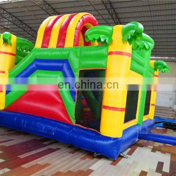 Outdoor Kids Amusement Park Fierce Tiger Theme Inflatable Combo Bounce House For Sale photo-3