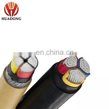 underground electrical armoured cable 4 core power cable 95mm power cable