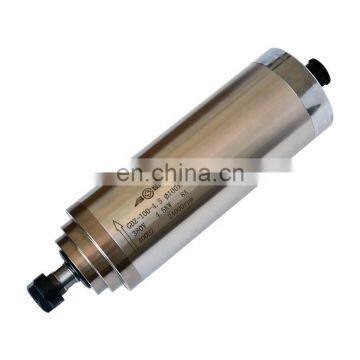 GDZ-100-4.5 Water Cooled 4.5KW Spindle Motor 380V 100MM Diameter ER20 for Cnc Router photo-2
