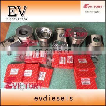 For Mitsubishi engine 6D24 6D24T piston 23411-83411AND PISTON RING