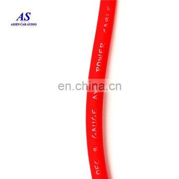 Car Audio Blue 1/0 AWG OFC to Dual 4 Gauge OFC Complete Amp Power Wire photo-5