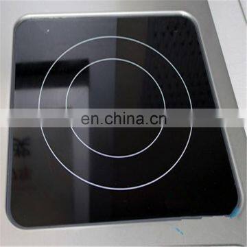 sell 4mm 5mm  induction cooker ceramic glass sheet for induction cooker ceramic