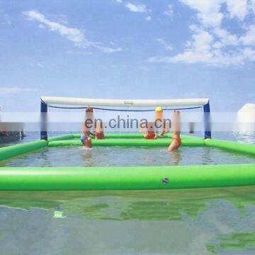 Customized Outdoor Inflatable Water Volleyball Court Inflatable Water Fun Equipment For Sale