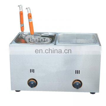 Heavy Duty High Efficiency 6 Grid Gas Oden Maker With Pasta Cooker Free Shipping photo-3