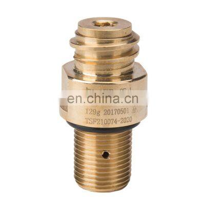 High Pressure Brass Cylinder CO2 soda maker valves