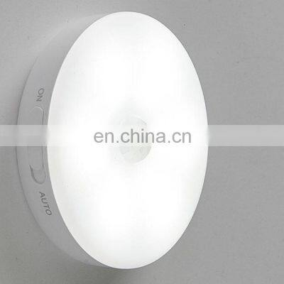 Mini Intelligent Indoor flood switch motion  with rechargeable battery led sensor night light for cabinet bedroom