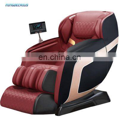 Ningde Crius C320L-Q12 Electric Zero Gravity 4D Gaming Office Full Body Machine Deluxe Recliner Cheap Shiatsu Massage Chair