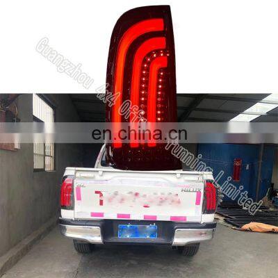 smoke black 2015+ Hilux revo LED tail light