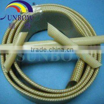 Polyurethane varnish glass fiber insulated sleeve for wires