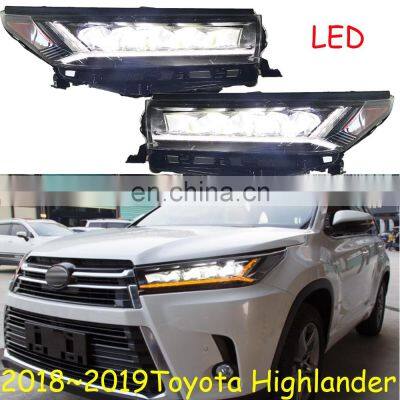 LED Head Light for For Toyota Highlander 2018-2019 Assembly With Turning Signal