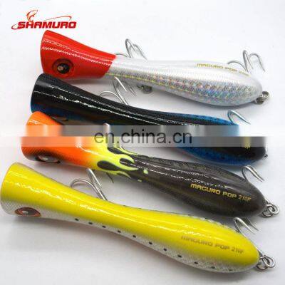 20cm 135g Artificial Hard Bait Big Game Popper Topwater Surface Deep Sea Fishing Lures