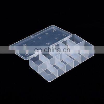 High Quality 1000PCS Plastic Clear Half Transparent Nail Art Tips Cell Empty Nail Tip Storage Box Case Manicure Tool With Number photo-5