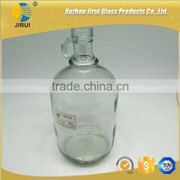 2L Big Wine Glass Bottle With Handling for Storage Supplier's Choice photo-2