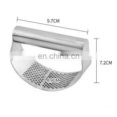 Wholesale New Arrival 2021 Professional Manual Stainless Steel Garlic Press Crusher photo-3