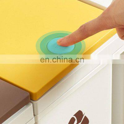 Free Standing Outdoor Dustbin Home Decorative Elegant Plastic Eco Friendly Hotel Kitchen Intelligent Trash Can photo-4
