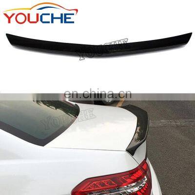 Veath Style Carbon Fiber Rear Car Spoiler Wing For Mercedes W212 4 Door Sedan E63 E200 E250 2010- 2016