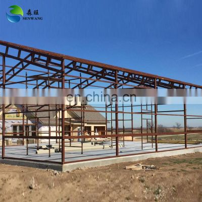 Customized Prefab Steel Structure Workshop Construction Pre Engineering Steel Structure Workshop Building