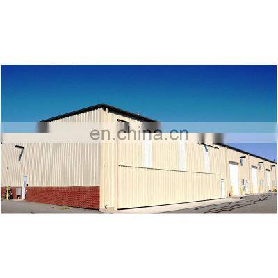 Economic Workshop Warehouse Buildings Design Easy Build Prefab Steel Structure Hangar