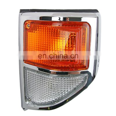 R 81510-60540 and L 81520-60410 Chrome Corner Front For TOYOTA Land Cruiser FJ75 FJ70 1999-2003 Turn Signal Light