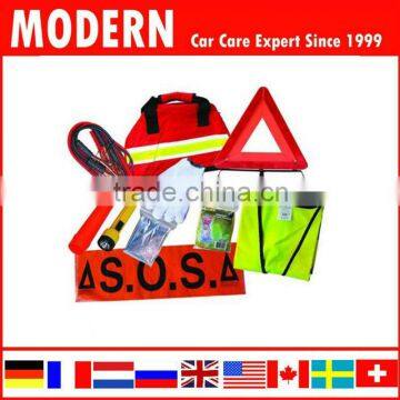 Vehicle Frist Aid Tool Kit with safety vest